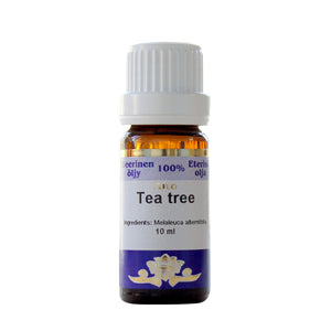 Teepuun, eteerinen öljy (Tea tree oil) 10ml - Viivin Kosmetiikkapuoti